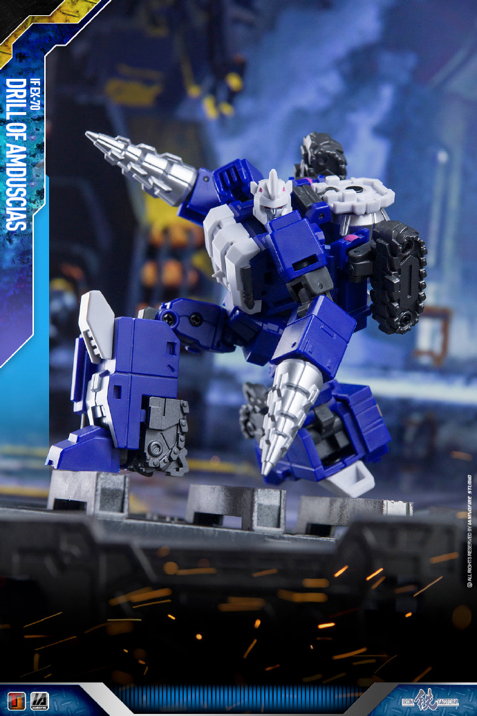 IF-EX70 Drill of Amduscias Toy Photpgraphy Images by IAMNOFIRE